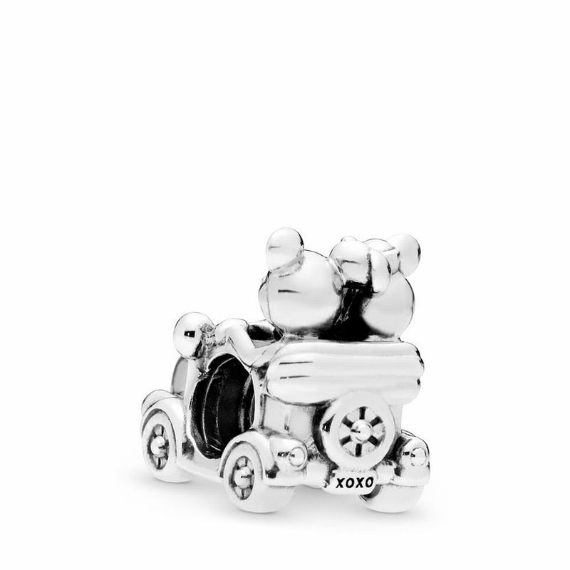 Pandora Disney Minnie Mouse & Mickey Mouse Car Charm Ireland - Sterling Silver - 157092PJG